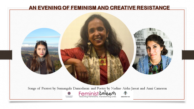 Evening of creative resistance poster