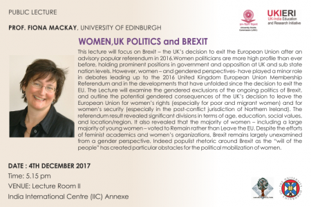 Women UK Politics Lecture