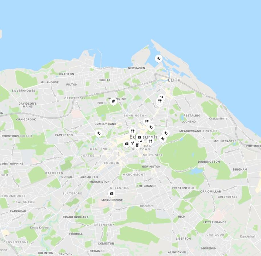 Airbnb’s interface screenshot