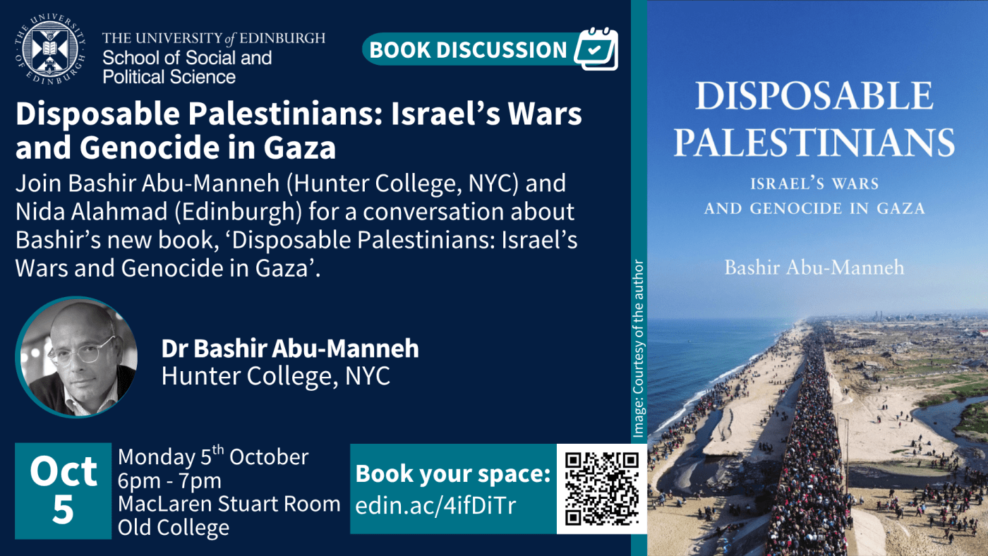 Book cover and image of the author