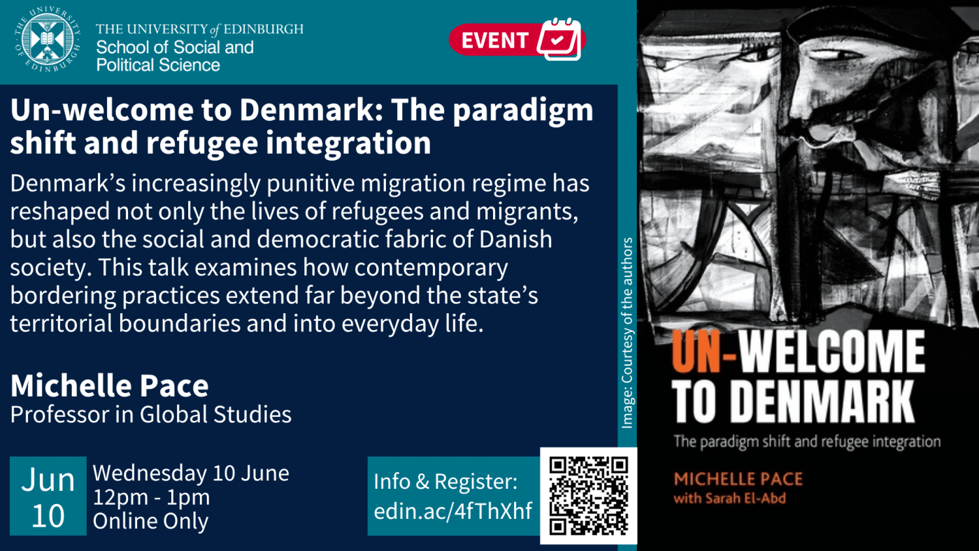 Image of the book cover and text related to the event