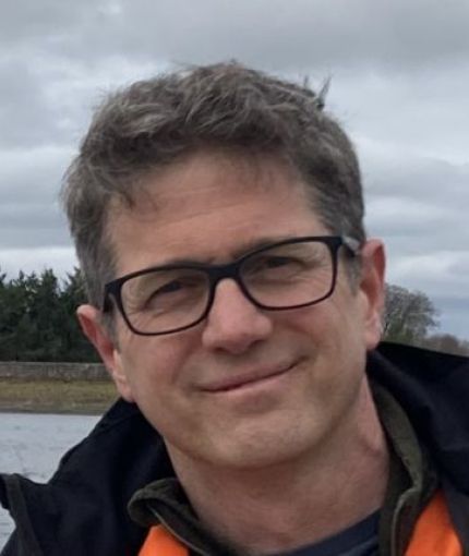 a handsome portrait of Lawrence Dritsas