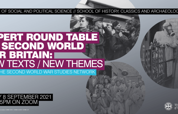 Expert round table on Second World War Britain: New texts, new themes
