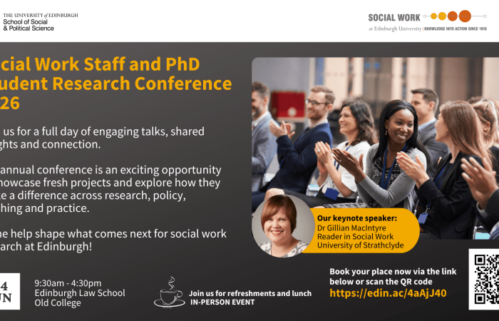 Staff and PhD Student Research Conference 2026