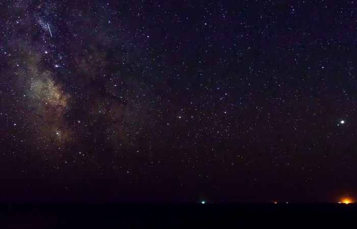 the night sky