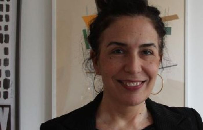 Woman smiling at the camera